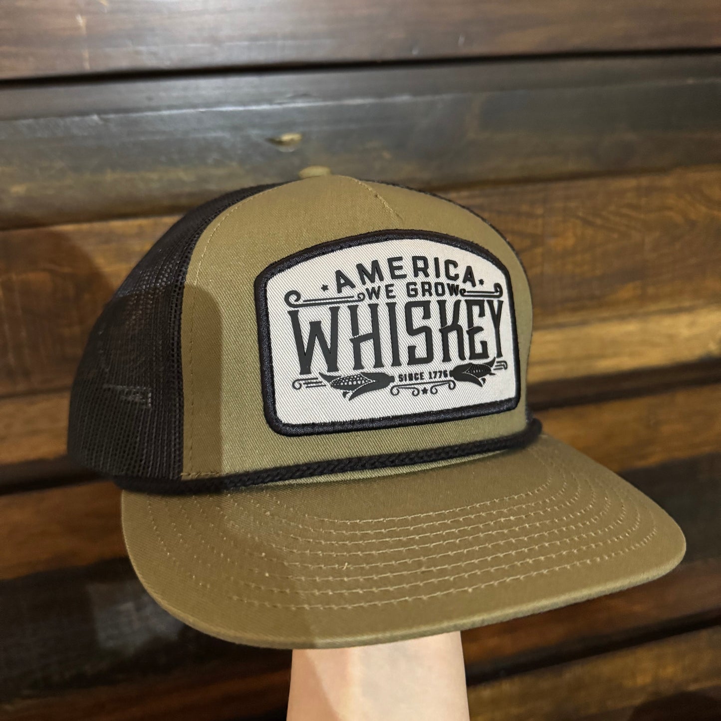 Men's Olive We Grow Whiskey Hat