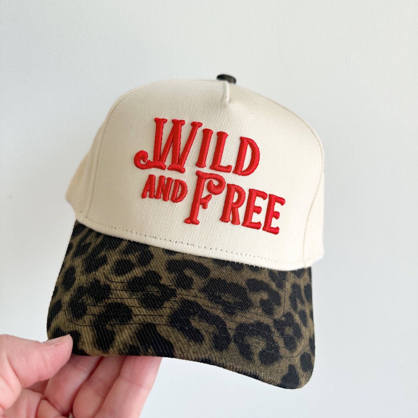 Women's Wild And Free Vintage Trucker Hat