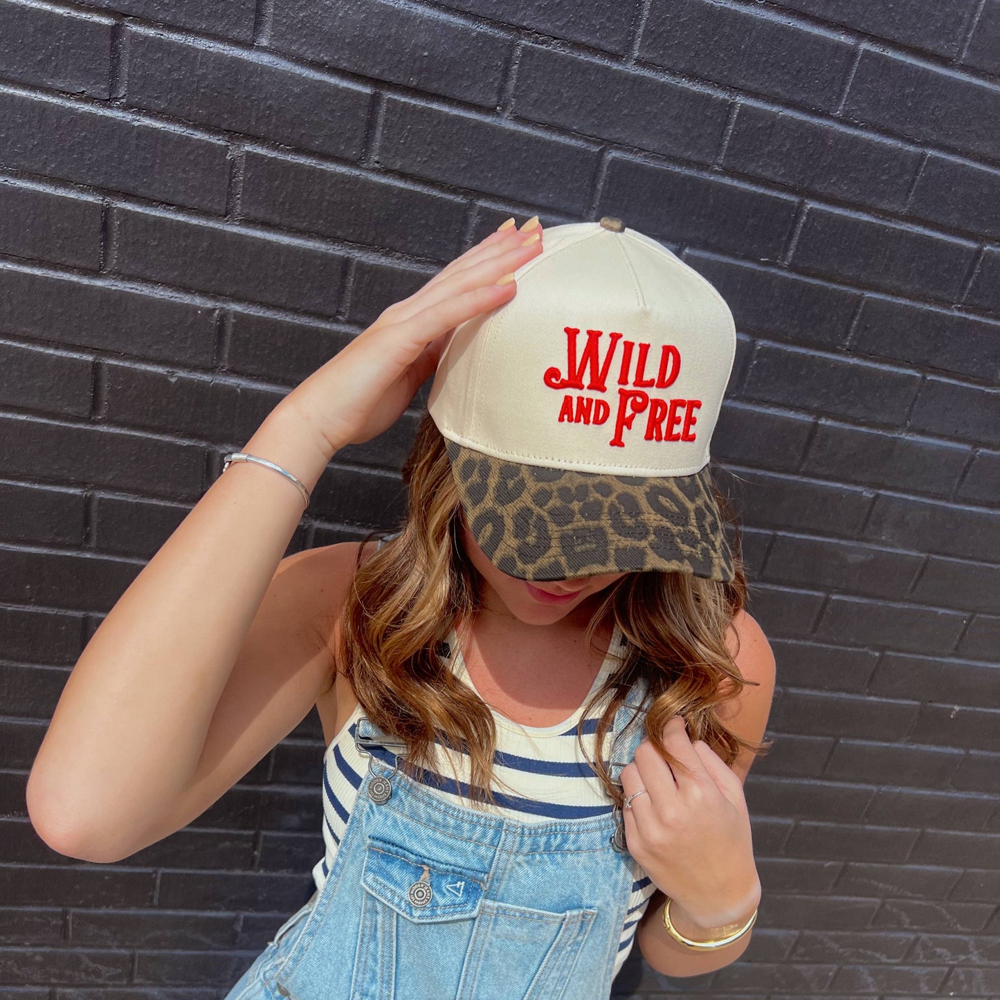 Women's Wild And Free Vintage Trucker Hat