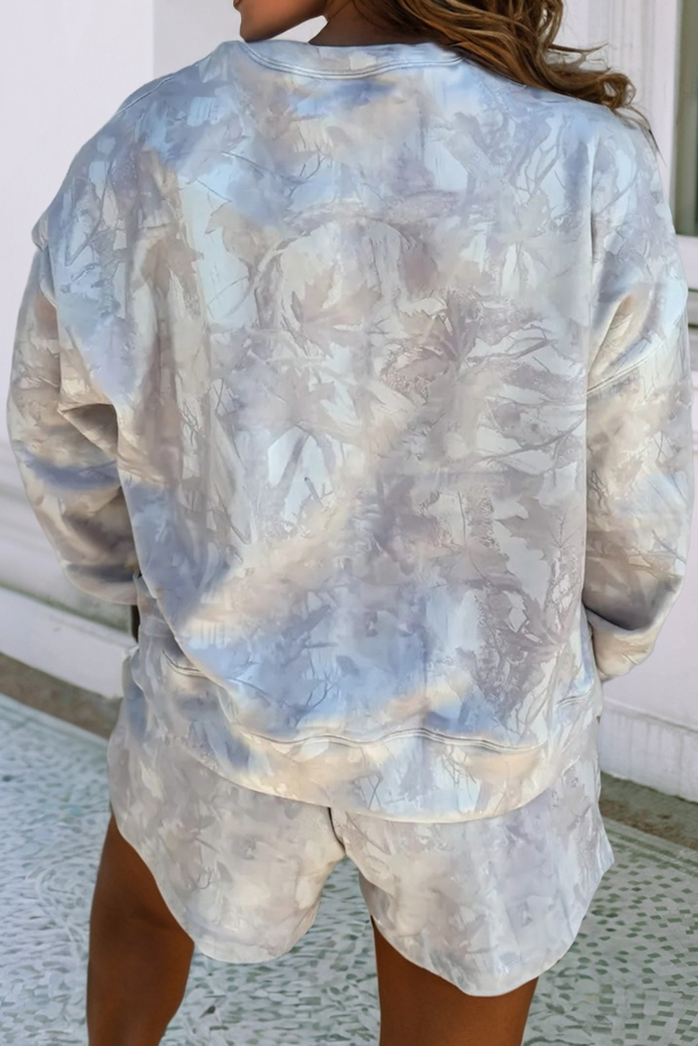 Women's Camo Shorts Set