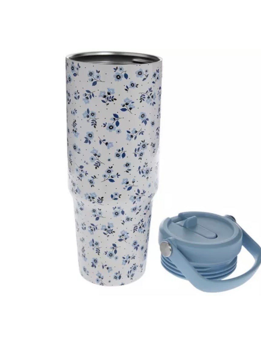 30 oz Floral Tumbler