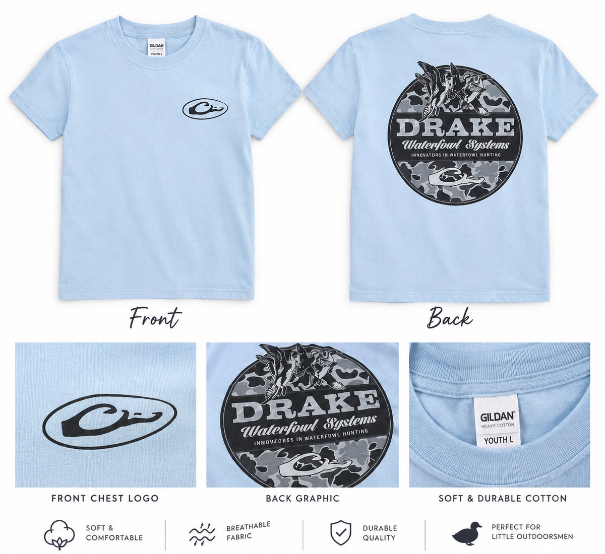 Boys Drake Waterfowl Tee