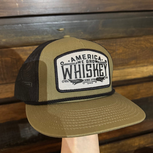 Men's Olive We Grow Whiskey Hat