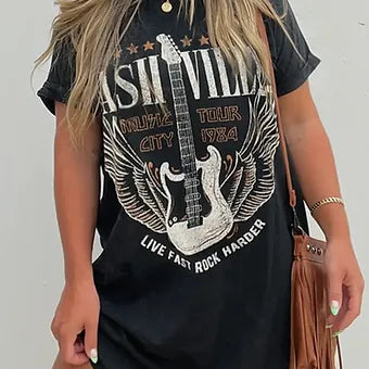 Women's Nashville T-Shirt Dress