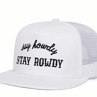 Women's Say Howdy Stay Rowdy Hat